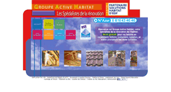 Desktop Screenshot of groupe-active-habitat.com